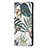 Custodia Portafoglio In Pelle Fantasia Modello Cover con Supporto B01F per Samsung Galaxy S22 Ultra 5G