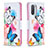 Custodia Portafoglio In Pelle Fantasia Modello Cover con Supporto B01F per Xiaomi Mi 11i 5G Colorato