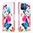 Custodia Portafoglio In Pelle Fantasia Modello Cover con Supporto B01F per Xiaomi Redmi 11A 4G