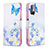 Custodia Portafoglio In Pelle Fantasia Modello Cover con Supporto B01F per Xiaomi Redmi Note 10 5G