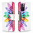 Custodia Portafoglio In Pelle Fantasia Modello Cover con Supporto B01F per Xiaomi Redmi Note 11T 5G Multicolore