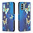 Custodia Portafoglio In Pelle Fantasia Modello Cover con Supporto B03F per Nokia G22