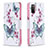 Custodia Portafoglio In Pelle Fantasia Modello Cover con Supporto B03F per Samsung Galaxy A02s Colorato