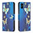 Custodia Portafoglio In Pelle Fantasia Modello Cover con Supporto B03F per Samsung Galaxy A04 4G