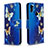 Custodia Portafoglio In Pelle Fantasia Modello Cover con Supporto B03F per Samsung Galaxy A11