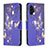 Custodia Portafoglio In Pelle Fantasia Modello Cover con Supporto B03F per Samsung Galaxy A13 4G
