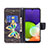 Custodia Portafoglio In Pelle Fantasia Modello Cover con Supporto B03F per Samsung Galaxy A22 4G