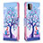 Custodia Portafoglio In Pelle Fantasia Modello Cover con Supporto B03F per Samsung Galaxy A22s 5G