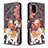 Custodia Portafoglio In Pelle Fantasia Modello Cover con Supporto B03F per Samsung Galaxy A31