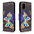 Custodia Portafoglio In Pelle Fantasia Modello Cover con Supporto B03F per Samsung Galaxy A31