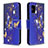 Custodia Portafoglio In Pelle Fantasia Modello Cover con Supporto B03F per Samsung Galaxy A31