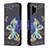 Custodia Portafoglio In Pelle Fantasia Modello Cover con Supporto B03F per Samsung Galaxy A32 4G