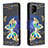 Custodia Portafoglio In Pelle Fantasia Modello Cover con Supporto B03F per Samsung Galaxy A42 5G