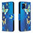 Custodia Portafoglio In Pelle Fantasia Modello Cover con Supporto B03F per Samsung Galaxy A42 5G