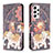 Custodia Portafoglio In Pelle Fantasia Modello Cover con Supporto B03F per Samsung Galaxy A53 5G