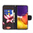 Custodia Portafoglio In Pelle Fantasia Modello Cover con Supporto B03F per Samsung Galaxy F54 5G