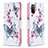 Custodia Portafoglio In Pelle Fantasia Modello Cover con Supporto B03F per Samsung Galaxy M02s