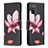 Custodia Portafoglio In Pelle Fantasia Modello Cover con Supporto B03F per Samsung Galaxy M02s