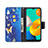 Custodia Portafoglio In Pelle Fantasia Modello Cover con Supporto B03F per Samsung Galaxy M32 4G