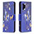 Custodia Portafoglio In Pelle Fantasia Modello Cover con Supporto B03F per Samsung Galaxy M32 5G