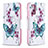 Custodia Portafoglio In Pelle Fantasia Modello Cover con Supporto B03F per Samsung Galaxy Note 20 5G