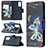 Custodia Portafoglio In Pelle Fantasia Modello Cover con Supporto B03F per Samsung Galaxy S20 FE 5G