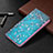 Custodia Portafoglio In Pelle Fantasia Modello Cover con Supporto B03F per Samsung Galaxy S21 5G