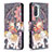 Custodia Portafoglio In Pelle Fantasia Modello Cover con Supporto B03F per Xiaomi Poco F3 5G