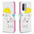 Custodia Portafoglio In Pelle Fantasia Modello Cover con Supporto B03F per Xiaomi Poco F3 5G Giallo