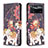 Custodia Portafoglio In Pelle Fantasia Modello Cover con Supporto B03F per Xiaomi Redmi Note 11E Pro 5G