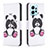 Custodia Portafoglio In Pelle Fantasia Modello Cover con Supporto B03F per Xiaomi Redmi Note 12 4G