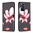 Custodia Portafoglio In Pelle Fantasia Modello Cover con Supporto B03F per Xiaomi Redmi Note 12 Pro 4G