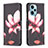 Custodia Portafoglio In Pelle Fantasia Modello Cover con Supporto B03F per Xiaomi Redmi Note 12 Turbo 5G