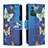 Custodia Portafoglio In Pelle Fantasia Modello Cover con Supporto B04F per Nokia G11