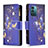 Custodia Portafoglio In Pelle Fantasia Modello Cover con Supporto B04F per Nokia G11