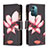 Custodia Portafoglio In Pelle Fantasia Modello Cover con Supporto B04F per Nokia G21