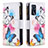 Custodia Portafoglio In Pelle Fantasia Modello Cover con Supporto B04F per Oppo A16