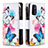 Custodia Portafoglio In Pelle Fantasia Modello Cover con Supporto B04F per Oppo A74 5G