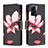 Custodia Portafoglio In Pelle Fantasia Modello Cover con Supporto B04F per Oppo K10 5G India