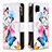 Custodia Portafoglio In Pelle Fantasia Modello Cover con Supporto B04F per Realme 7i RMX2193 Colorato