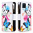 Custodia Portafoglio In Pelle Fantasia Modello Cover con Supporto B04F per Realme 8 4G