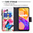 Custodia Portafoglio In Pelle Fantasia Modello Cover con Supporto B04F per Realme 8 4G