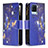 Custodia Portafoglio In Pelle Fantasia Modello Cover con Supporto B04F per Realme 8 4G