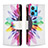 Custodia Portafoglio In Pelle Fantasia Modello Cover con Supporto B04F per Realme 9 4G Multicolore