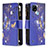 Custodia Portafoglio In Pelle Fantasia Modello Cover con Supporto B04F per Realme C21