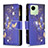 Custodia Portafoglio In Pelle Fantasia Modello Cover con Supporto B04F per Realme C30