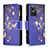 Custodia Portafoglio In Pelle Fantasia Modello Cover con Supporto B04F per Realme GT Neo3 5G