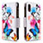 Custodia Portafoglio In Pelle Fantasia Modello Cover con Supporto B04F per Samsung Galaxy A01 SM-A015