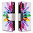 Custodia Portafoglio In Pelle Fantasia Modello Cover con Supporto B04F per Samsung Galaxy A01 SM-A015 Multicolore