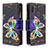 Custodia Portafoglio In Pelle Fantasia Modello Cover con Supporto B04F per Samsung Galaxy A11